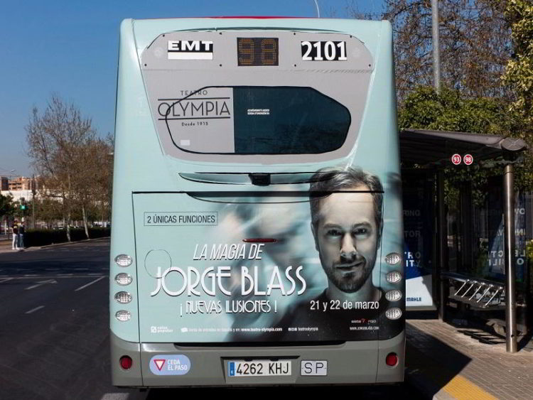 Publicidad autobuses Valencia