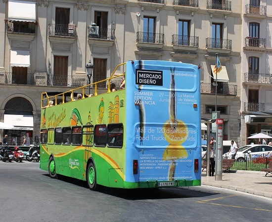 bus turístico valencia