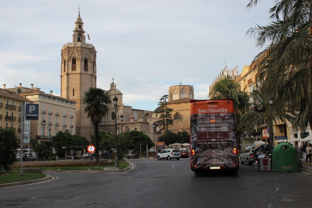 bus turístico Valencia, publicidad exterior