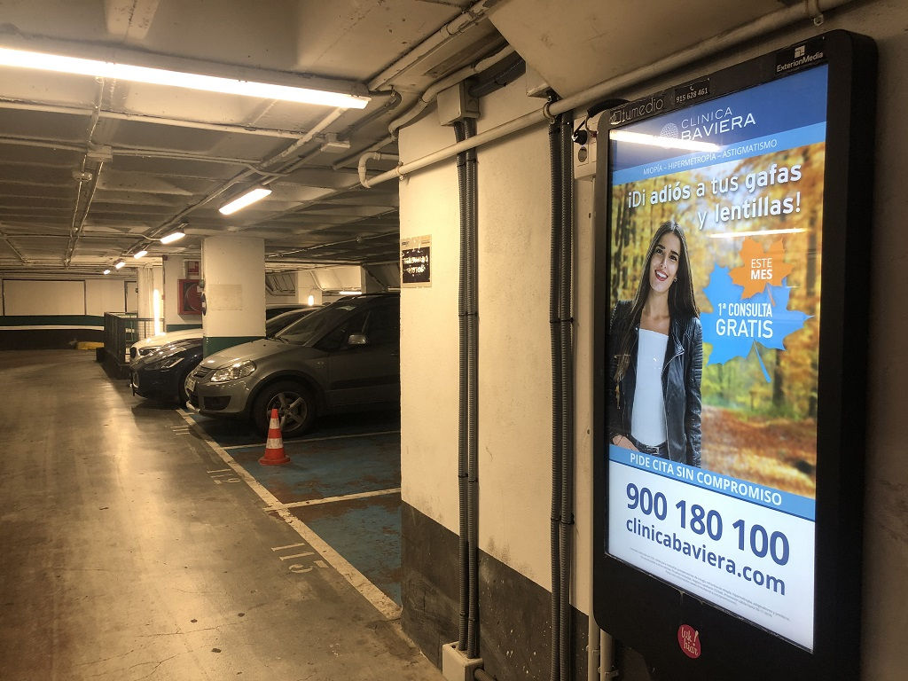 publicidad en parkings