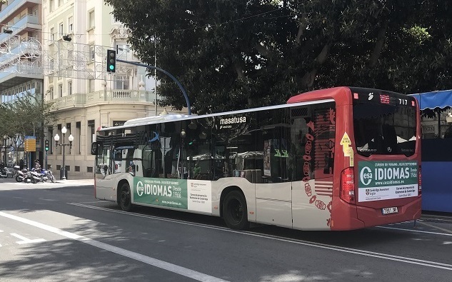 Publicidad en autobuses Alicante