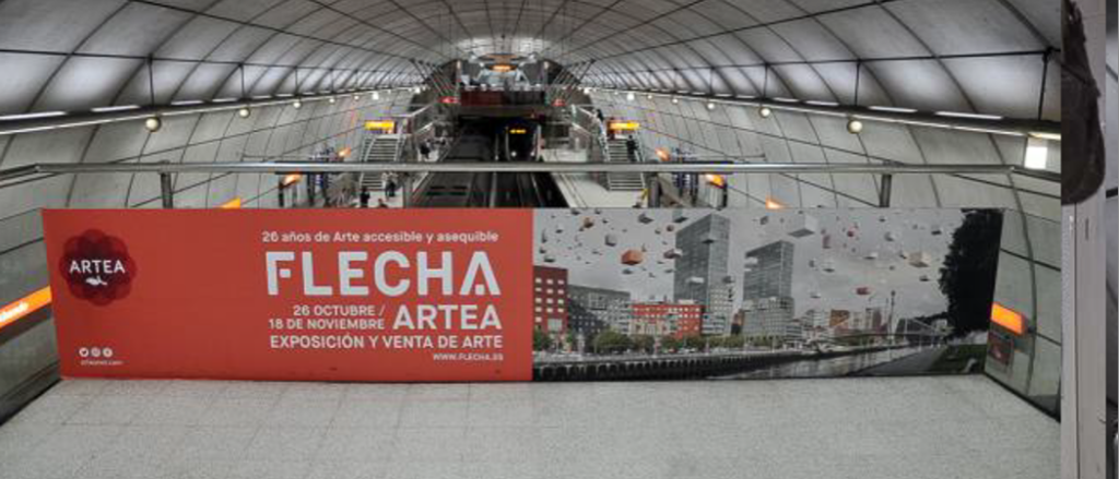 publicidad metro Bilbao