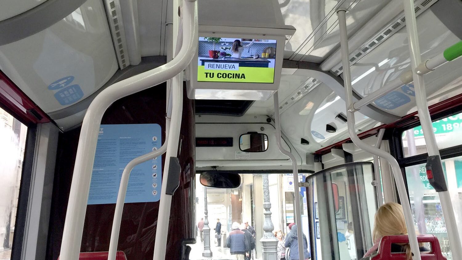 publicidad interiores autobuses sevilla
