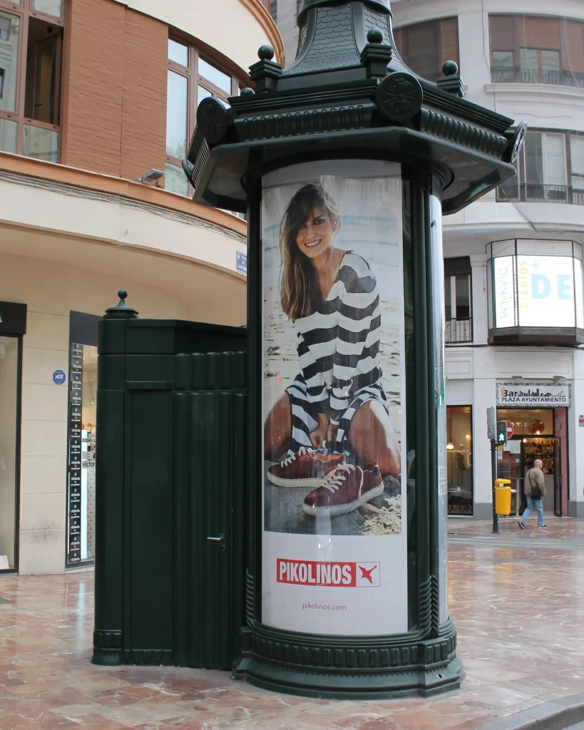 publicidad exterior columnas