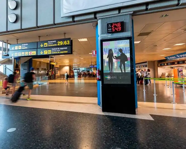 publicidad aeropuertos españa