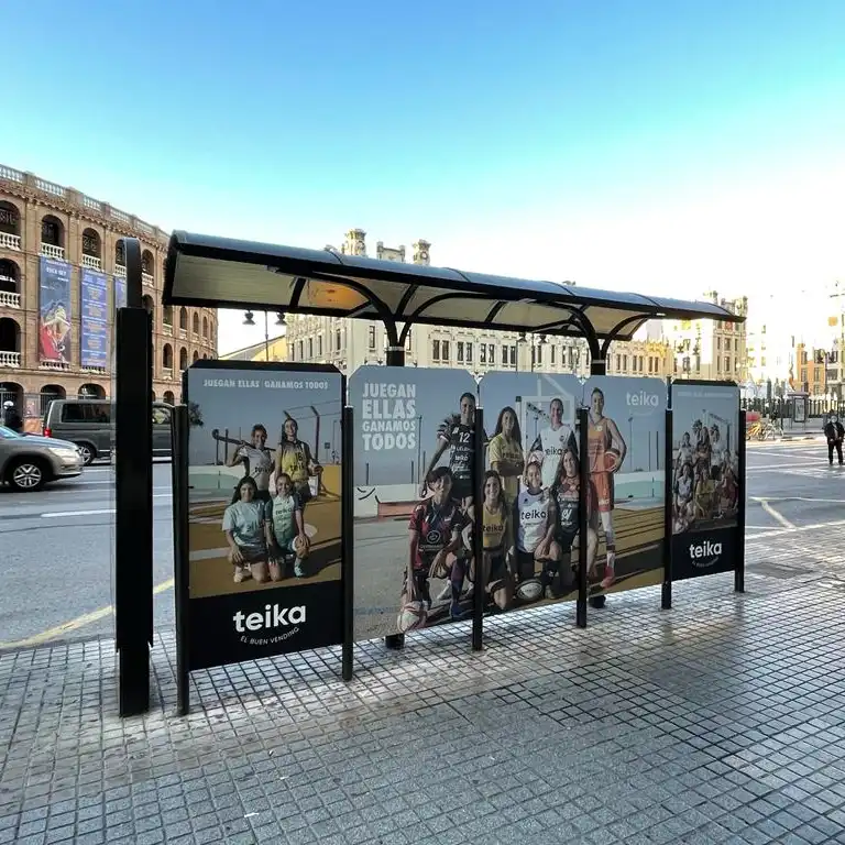 publicidad integral paradas autobús