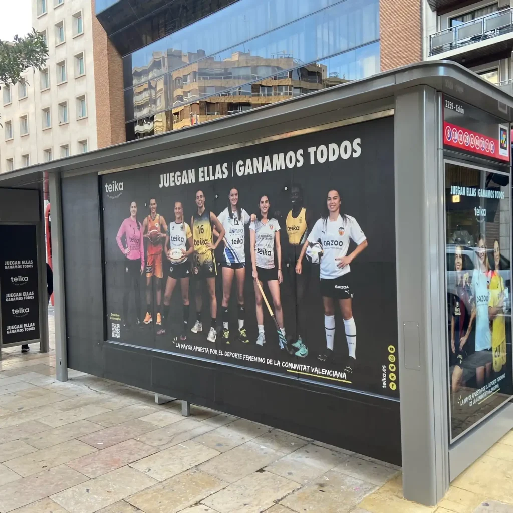 publicidad integral paradas autobús
